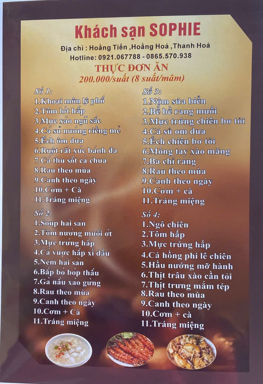 Thực Đơn 200k / Suất